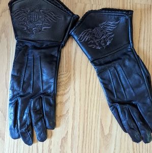 Women's Harley Gloves genuine leather size medium